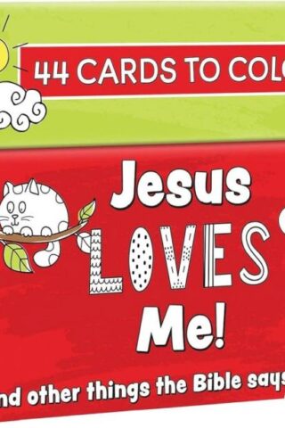 6006937167650 Jesus Loves Me: Scripture Verse Cards to Color and Share for Kids Ages 5-8