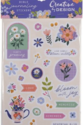 6006937177192 Multicolor Inspirational Scripture Bible Journaling Sticker Sheet Set for Women