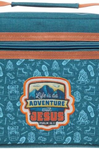 6006937178892 Premium Fashion Polyester Bible Cover for Boys & Girls: Adventure with Jesus Ins
