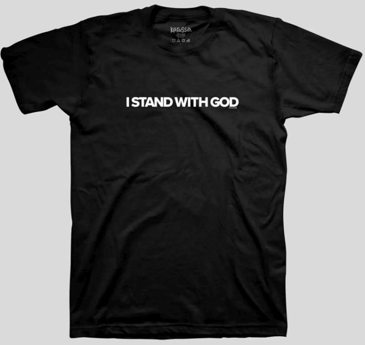 612978661246 Kerusso I Stand With God (XL T-Shirt)