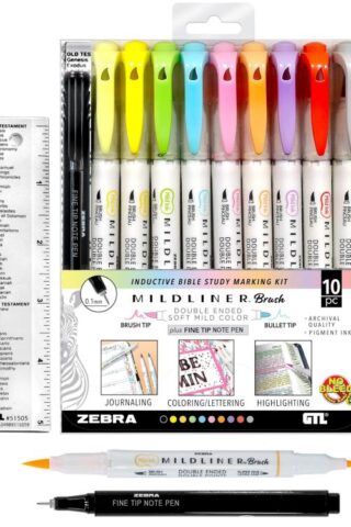 634989971107 Mildliner Brush Marking Kit Set Of 10