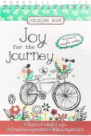 9781432115616 Joy for the Journey Wirebound Coloring Book - Hours of mindful calm